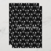 Carte Crânes noirs tombés (Devant / Derrière)