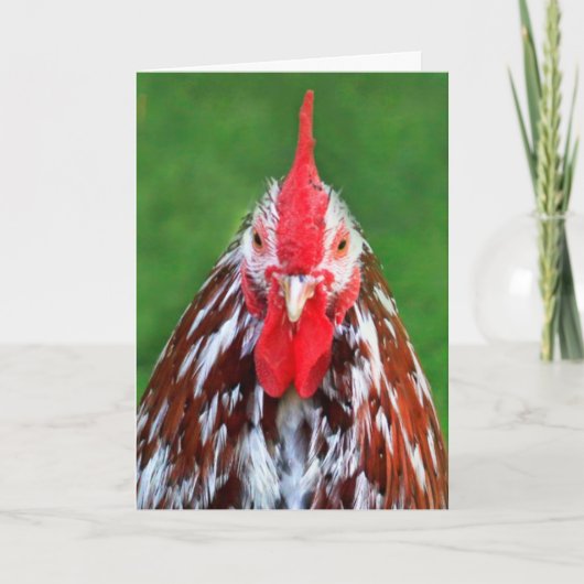 Carte Cranky Rooster Miss You (Devant)