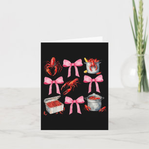 Carte Crawfish Season Funny Crawfish Boil Lobster Coquet