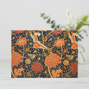 Carte Cray, un design William Morris,