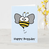 Carte Crazy Bee (Fleur jaune)