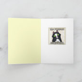 Carte Crazy For Cats Friendship Grey Card (Intérieur)