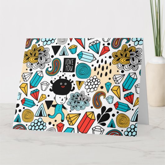 Carte Crazy head (Devant)