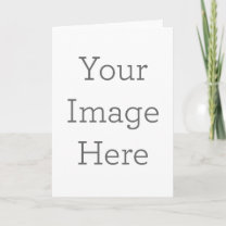 Carte Create Your Own 5" x 7" Vertical Greeting Card