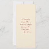Carte Create Your Own African Animals Bookmark Card (Dos)
