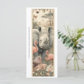 Carte Create Your Own African Animals Bookmark Card (Debout devant)