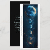 Carte Create Your Own Blue Moons Bookmark Card (Devant / Derrière)