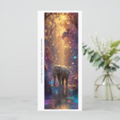 Carte Create Your Own Enchanted Elephant Bookmark Card (Debout devant)