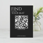 Carte Create your own QR Code Seating Chart (Debout devant)