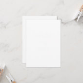 Carte Create Your Own wedding custom (Devant/Arrière en situation)