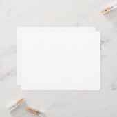 Carte  Create your own white (Devant/Arrière en situation)