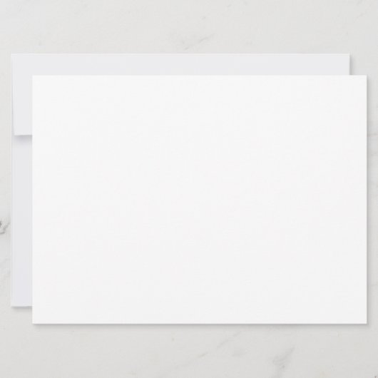 Carte  Create your own white (Devant)