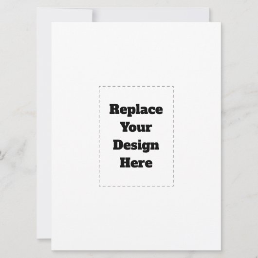 Carte Create Your Own white  (Devant)