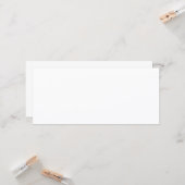 Carte  Create your own white (Devant/Arrière en situation)