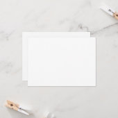 Carte  Create your own white (Devant/Arrière en situation)