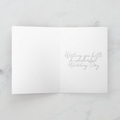 Carte Création de gâteau de mariage Mme et Mme (Intérieur)