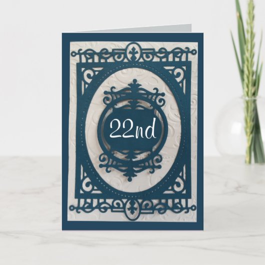 Carte Creative Die Cut Happy Birthday Card ~ n'importe q (Devant)
