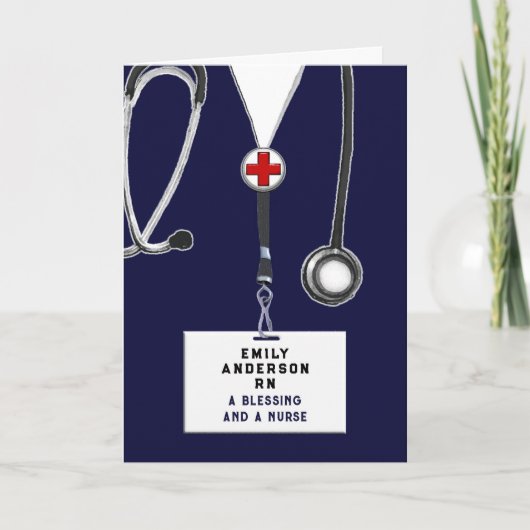 Carte Creative Nursing School Graduation (Devant)