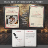 Carte Creative Storybook Photo Husband Valentine’s Day