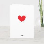 Carte Creative Valentine's Day (Dos)