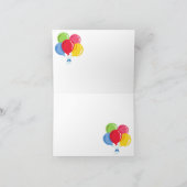 Carte Créature adorable Voeux d'anniversaire (Intérieur)