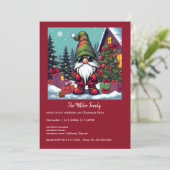 Carte Créatures de Noël déguisées (Debout devant)