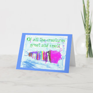 Carte Créatures grandes et petites