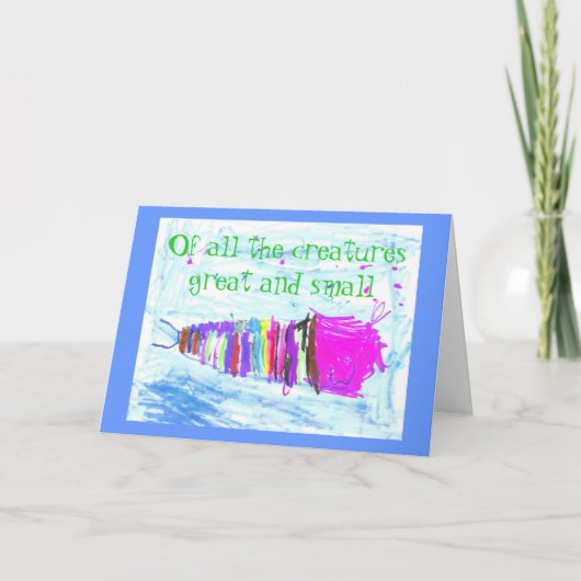 Carte Créatures grandes et petites (Devant)