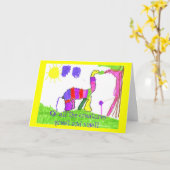 Carte Créatures grandes par la pitié (Fleur jaune)