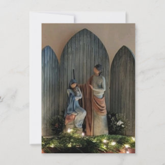 Carte Crèche de Noël 