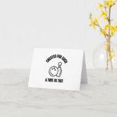 Carte Créé pour un temps tel que ce bowling (Fleur jaune)