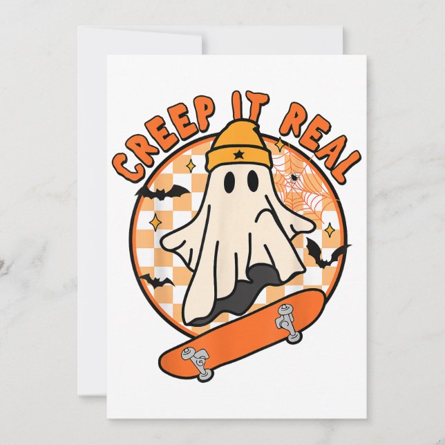 Carte Creep It Real Halloween (Devant)