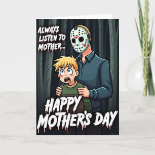 Carte Creepy Woods pour la fête des mères