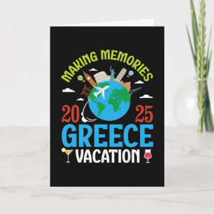 Carte Créer des souvenirs en Grèce Vacances 2025 Voyage