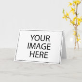 CARTE CRÉER VOTRE PROPRE ~ CONCEVOIR VOTRE PROPRE (Fleur jaune)