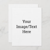 Carte Créez les vôtres  (Devant / Derrière)