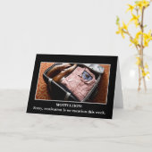 Carte Créez un cadeau fait sur commande de (Fleur jaune)