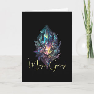 Carte Créez vos propres cristaux mystiques