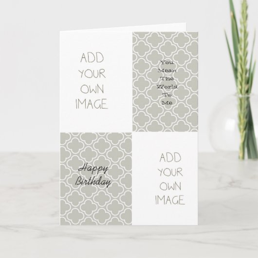 Carte Créez votre propre (Devant)