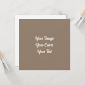 Carte Créez votre propre (Devant/Arrière en situation)