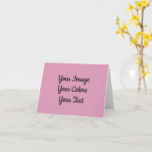 Carte Créez votre propre (Fleur jaune)