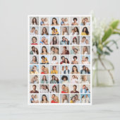 Carte Créez votre propre 54 photo Collage de voeux (Debout devant)