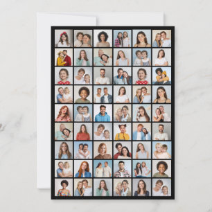 Carte Créez votre propre 54 photo Collage de voeux
