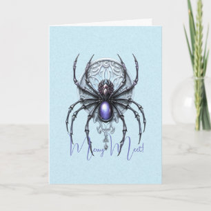 Carte Créez votre propre araignée mystique violette