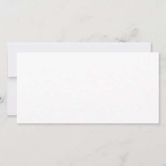 Carte Créez votre propre blanc (Devant)