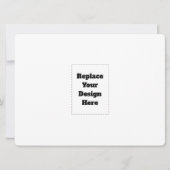 Carte Créez votre propre blanc (Devant)
