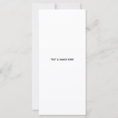 Carte Créez votre propre blanc (Devant)