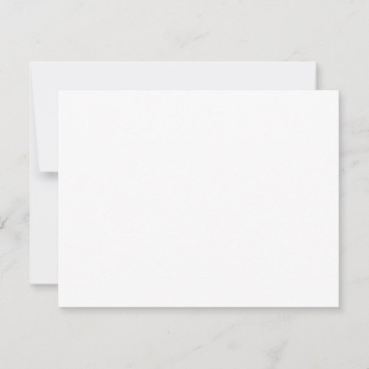 Carte Créez votre propre blanc (Devant)