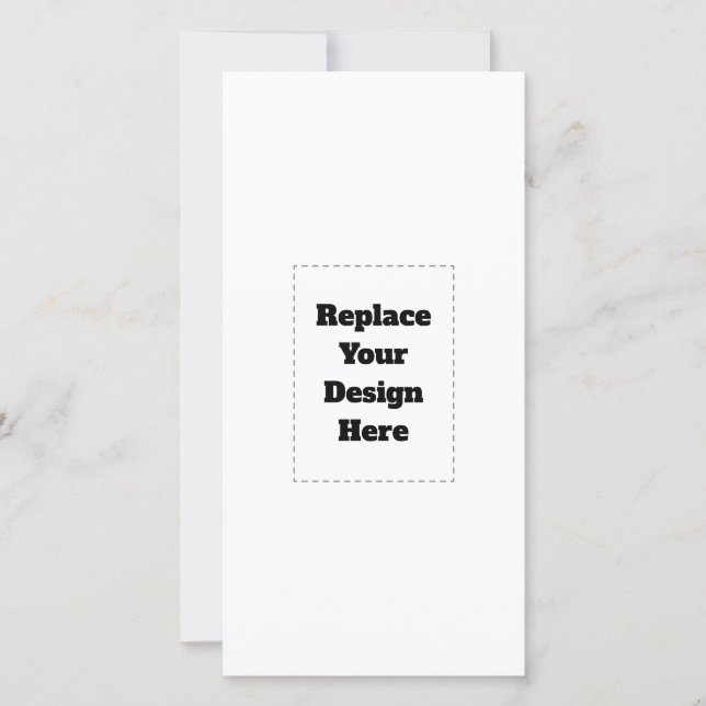 Carte Créez votre propre blanc  (Devant)