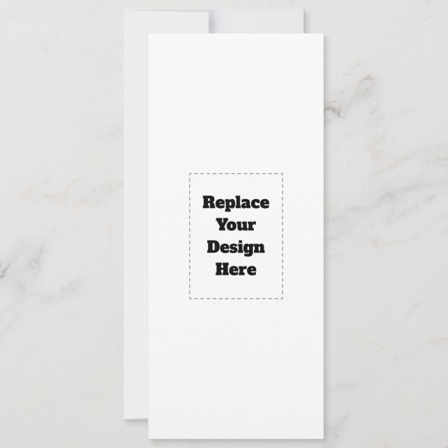 Carte Créez votre propre blanc  (Devant)